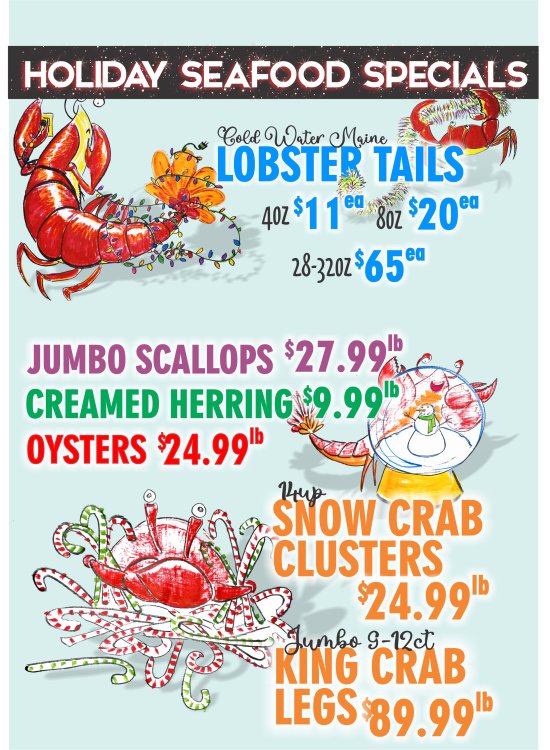 seafood specials